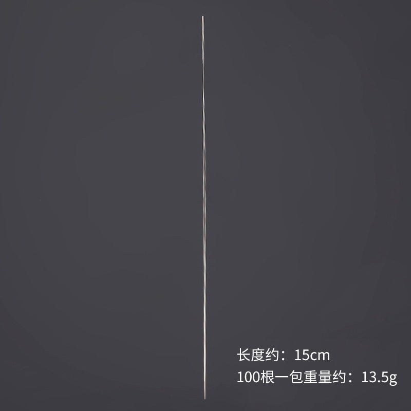 Diy beading tool for necklace making - open-end beading needle for jewelry accessories