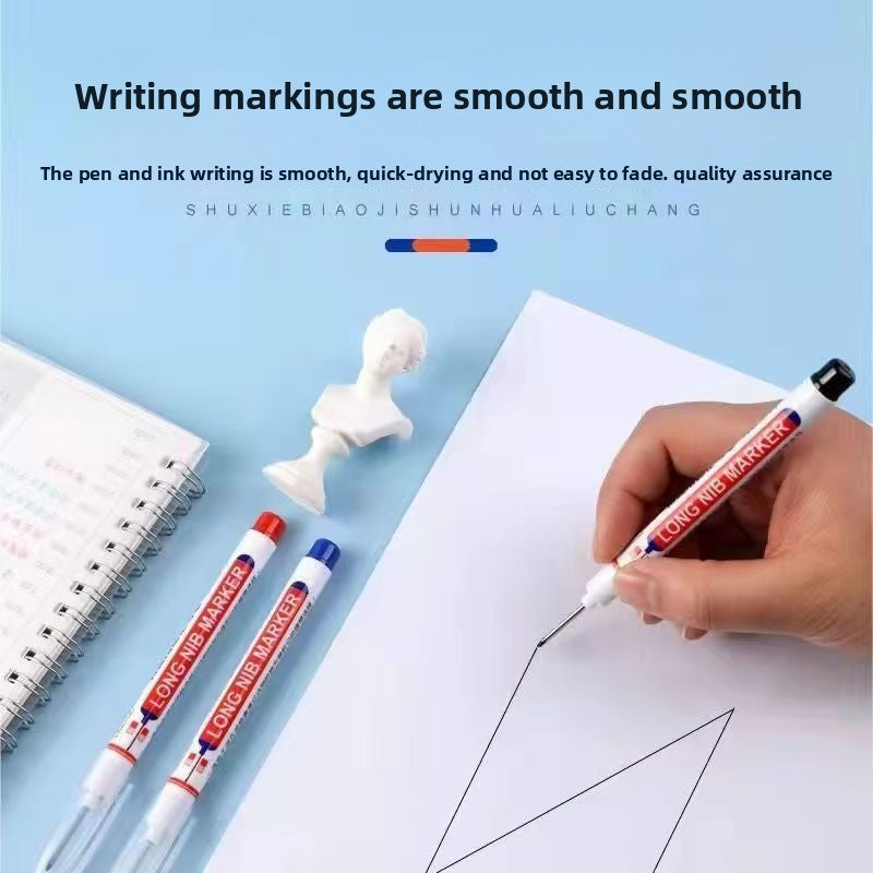 Long tipped marker pens&woodworkingpens&deep-mouthed tile marker pens&extended special oil-based marker pens&bathroom installation pens