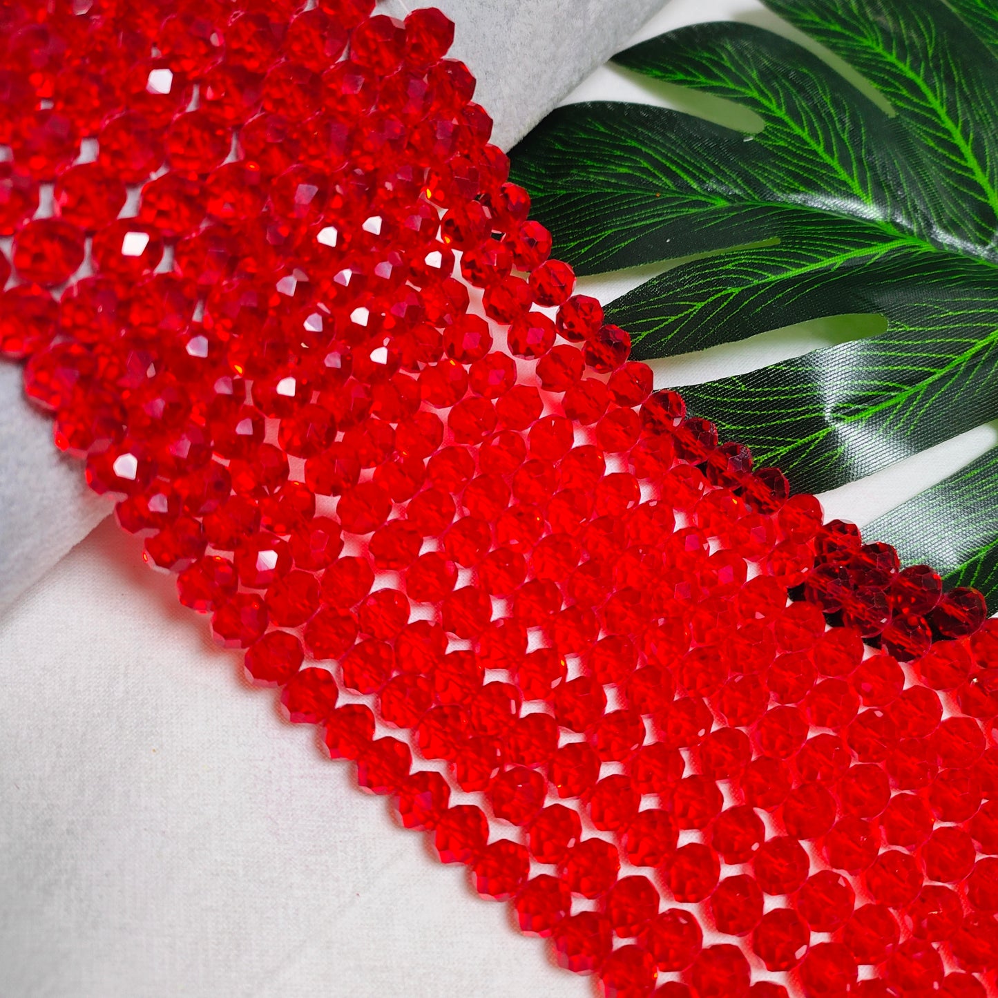 8mm K9 crystal glass flat beads 60pcs perstrand for DIY bracelet & necklace & keychain accessories