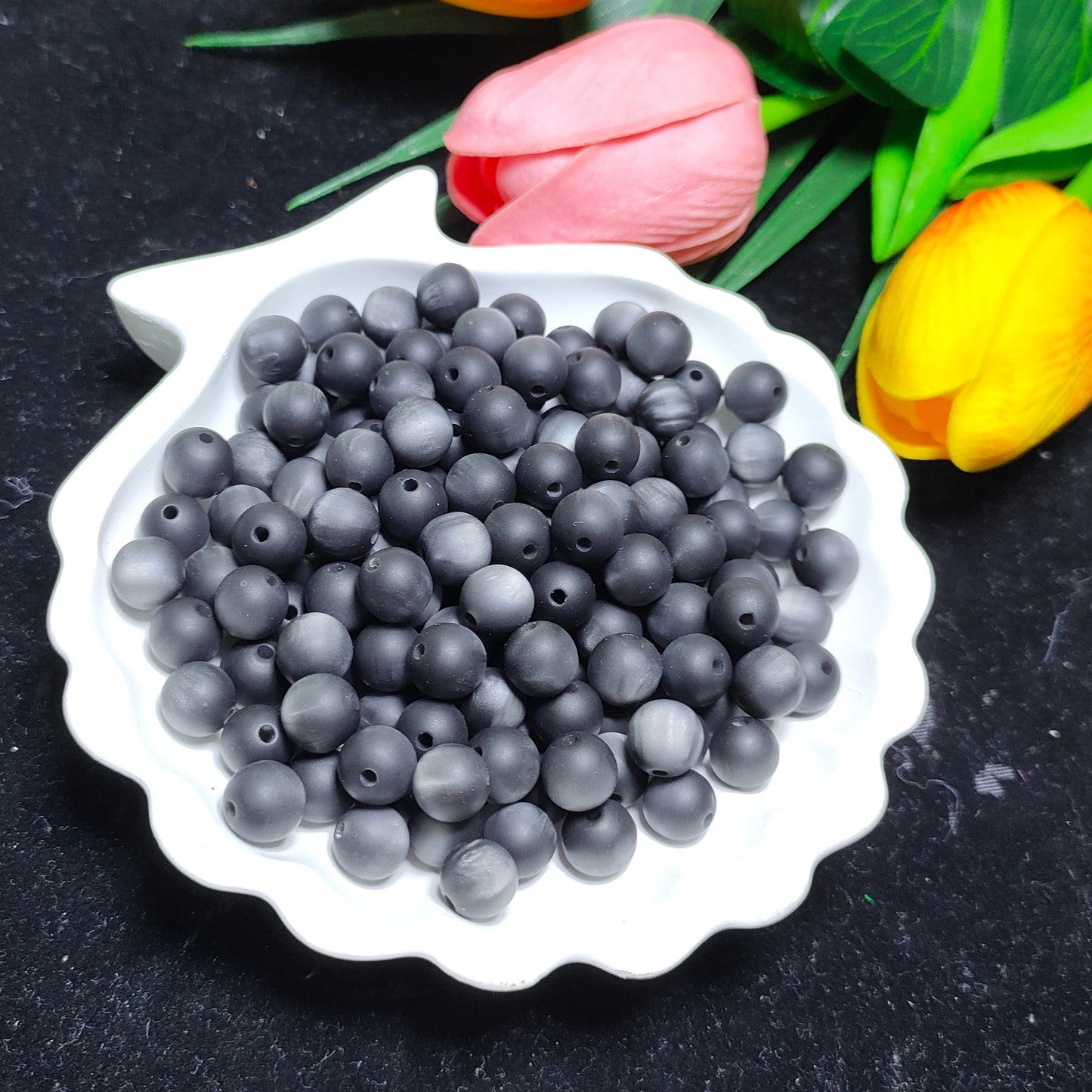 8mm&10mm brushed matt frosted cats eyeround resin beads 50pcs per bag for DIYbracelet&keychain&car hanger material