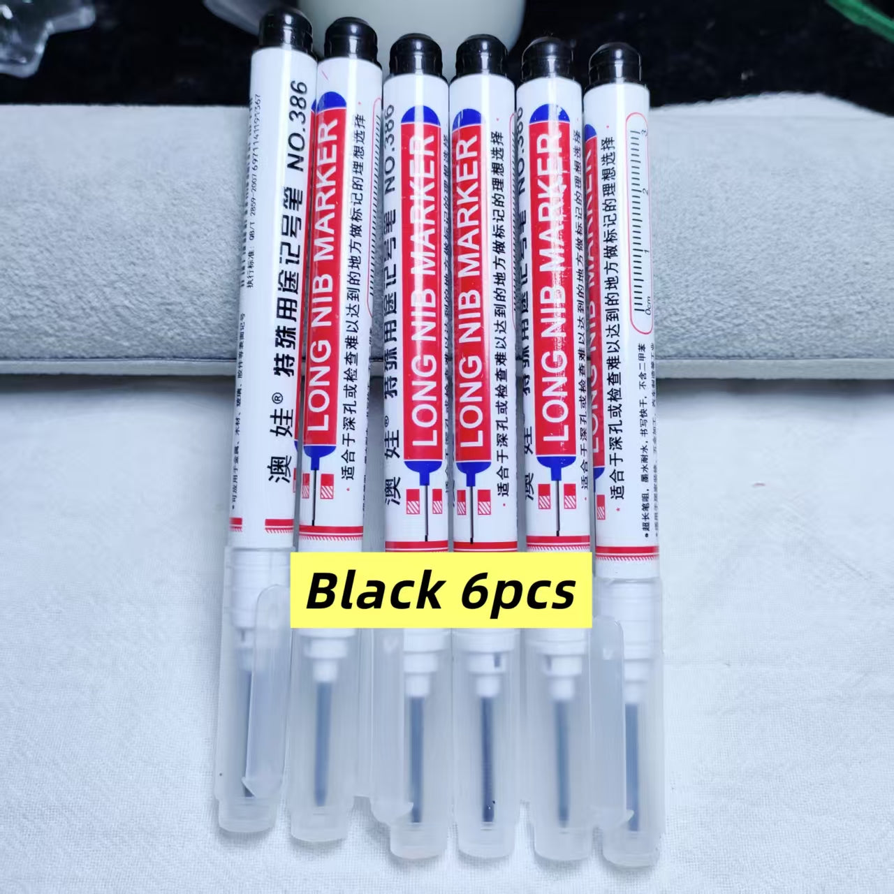 Long tipped marker pens&woodworkingpens&deep-mouthed tile marker pens&extended special oil-based marker pens&bathroom installation pens