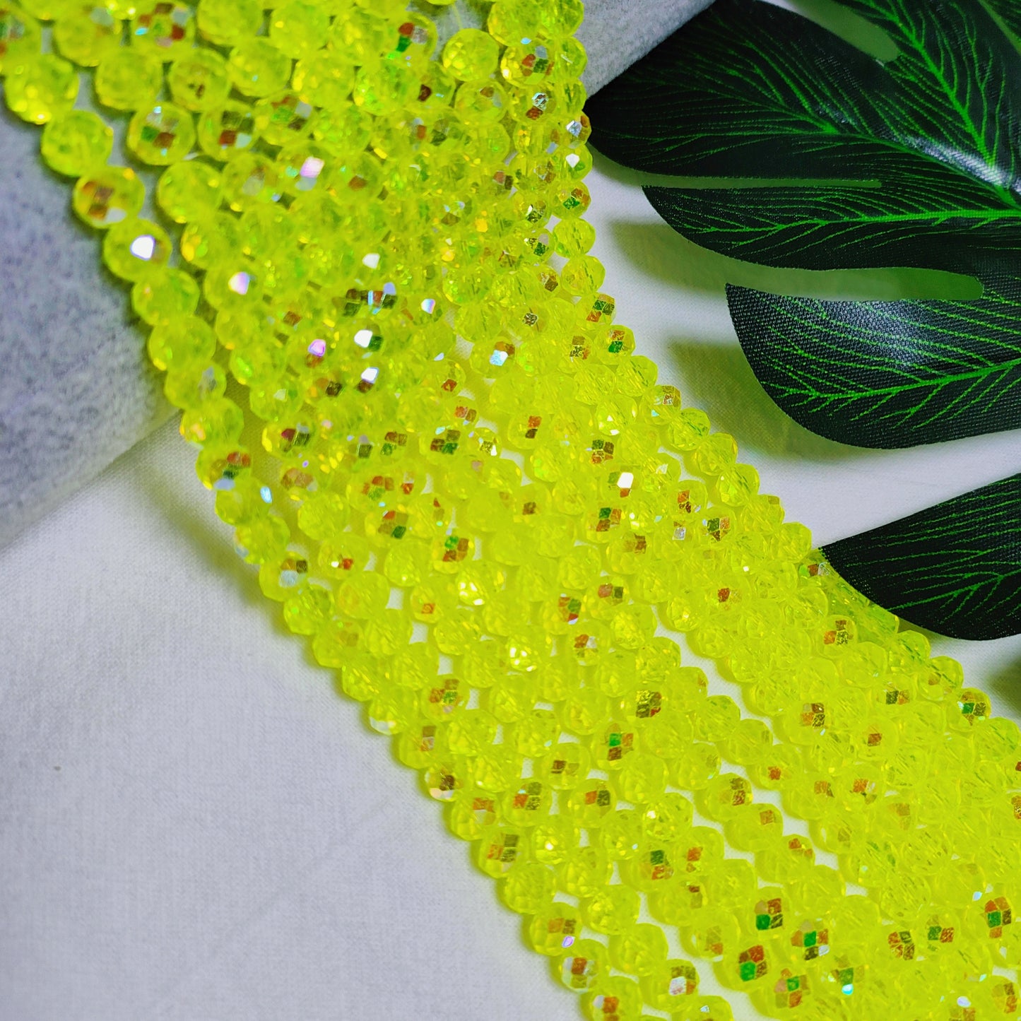 6mm K9 crystal glass flat beads 80pcs perstrand for DIY bracelet & necklace & keychain accessories