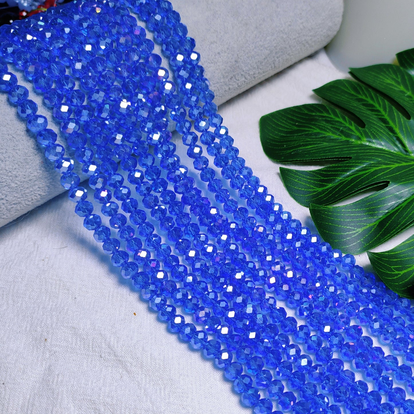 6mm K9 crystal glass flat beads 80pcs perstrand for DIY bracelet & necklace & keychain accessories