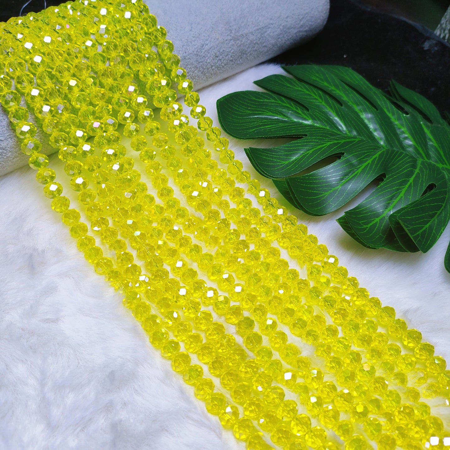 6mm K9 crystal glass flat beads 80pcs perstrand for DIY bracelet & necklace & keychain accessories