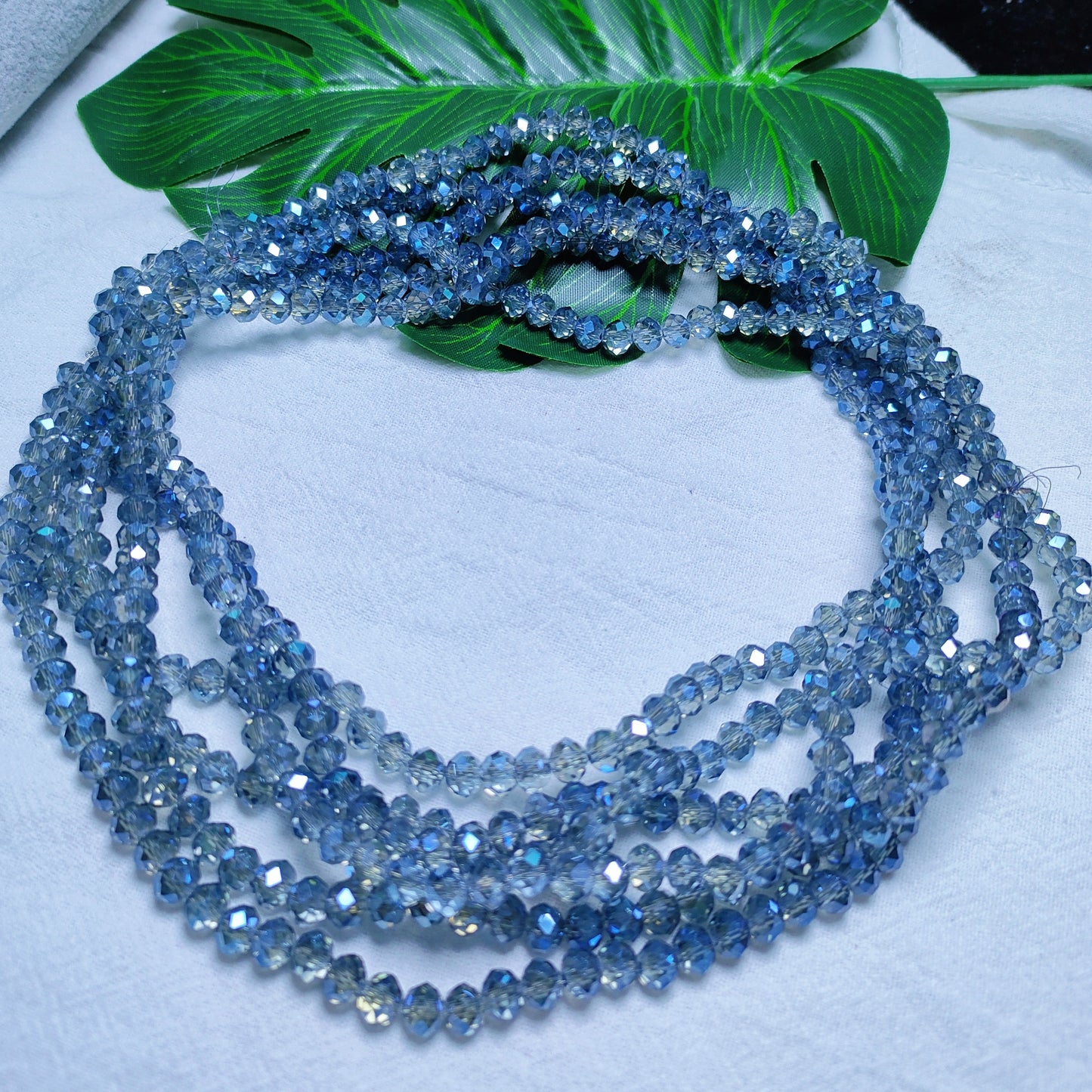 8mm K9 crystal glass flat beads 60pcs perstrand for DIY bracelet & necklace & keychain accessories