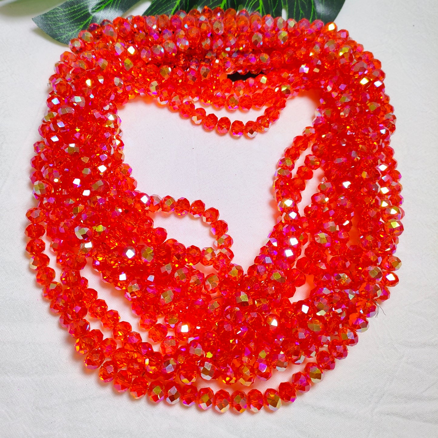 8mm K9 crystal glass flat beads 60pcs perstrand for DIY bracelet & necklace & keychain accessories