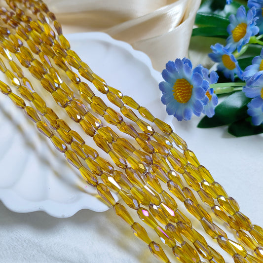4*9mm K9 crystal glass tear drop beads70pcs per strand for DIY bracelet & necklace & keychainaccessories