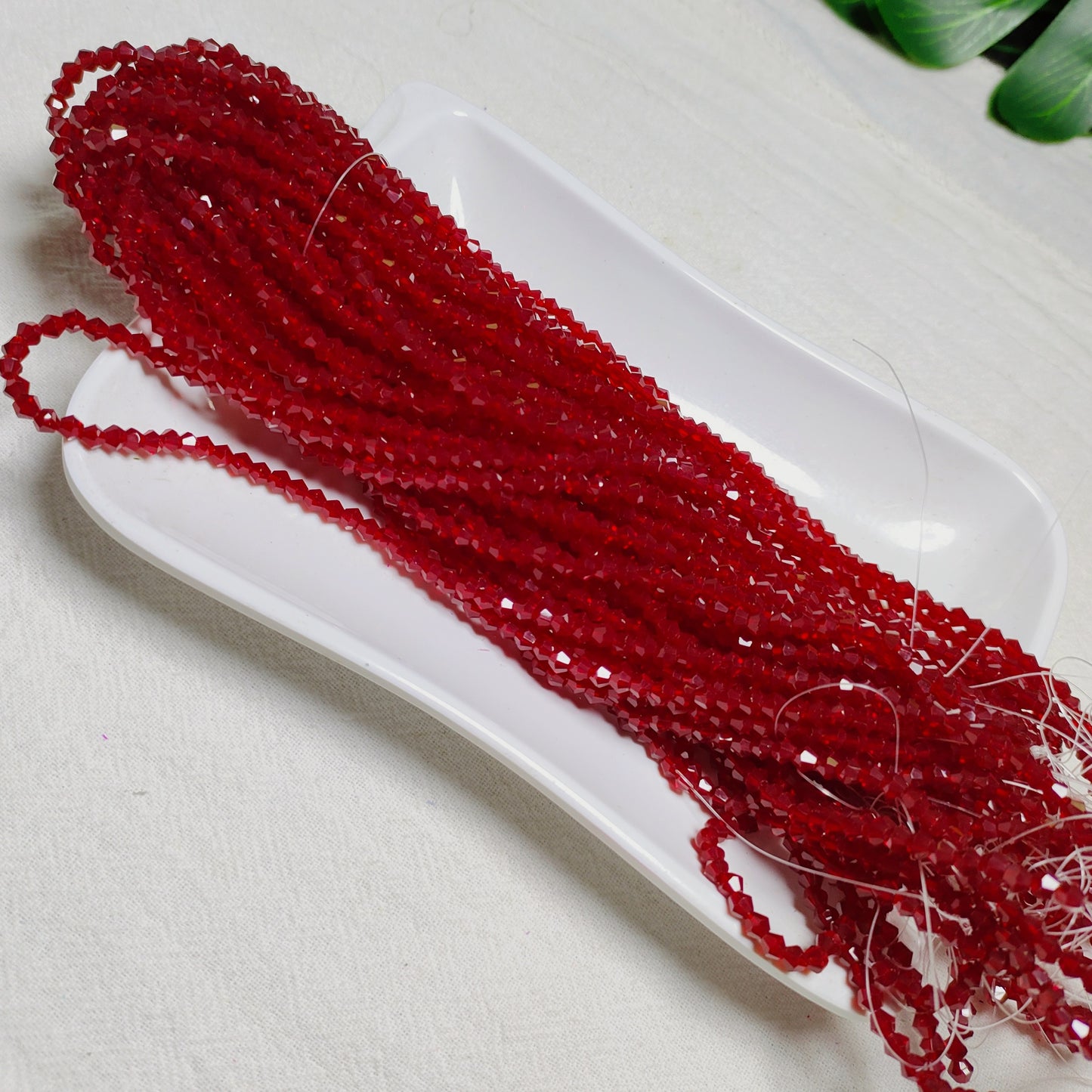 3mm K9 crystal glass bicone beads 11opcsper strand for DIY bracelet & necklace & keychainaccessories