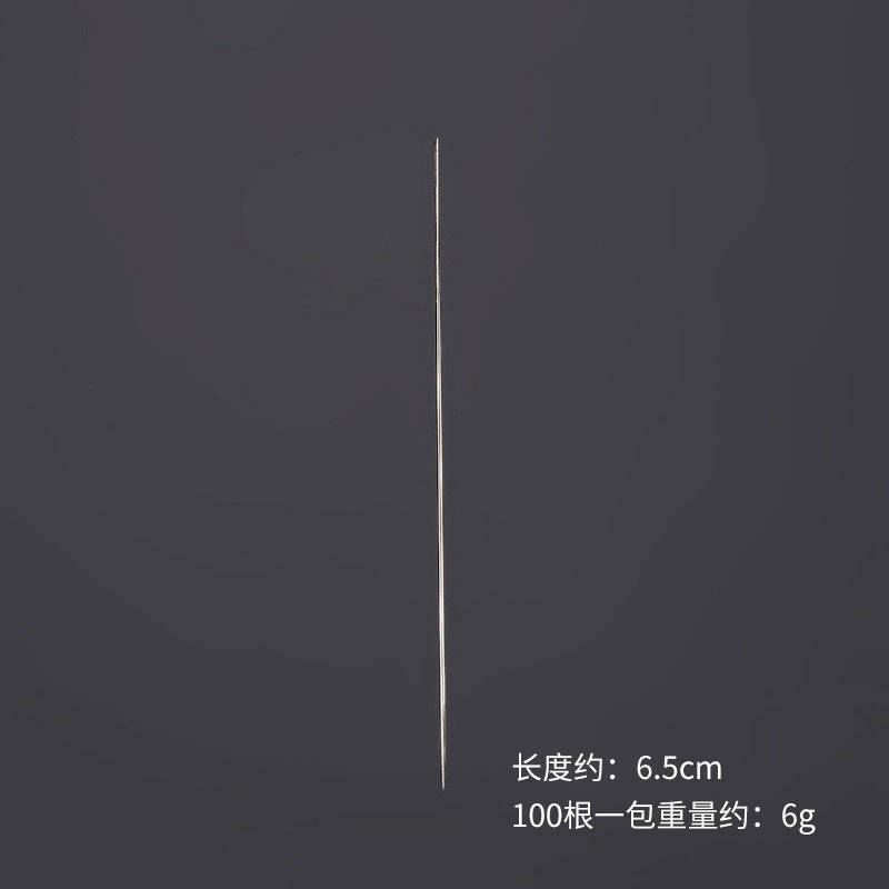 Diy beading tool for necklace making - open-end beading needle for jewelry accessories