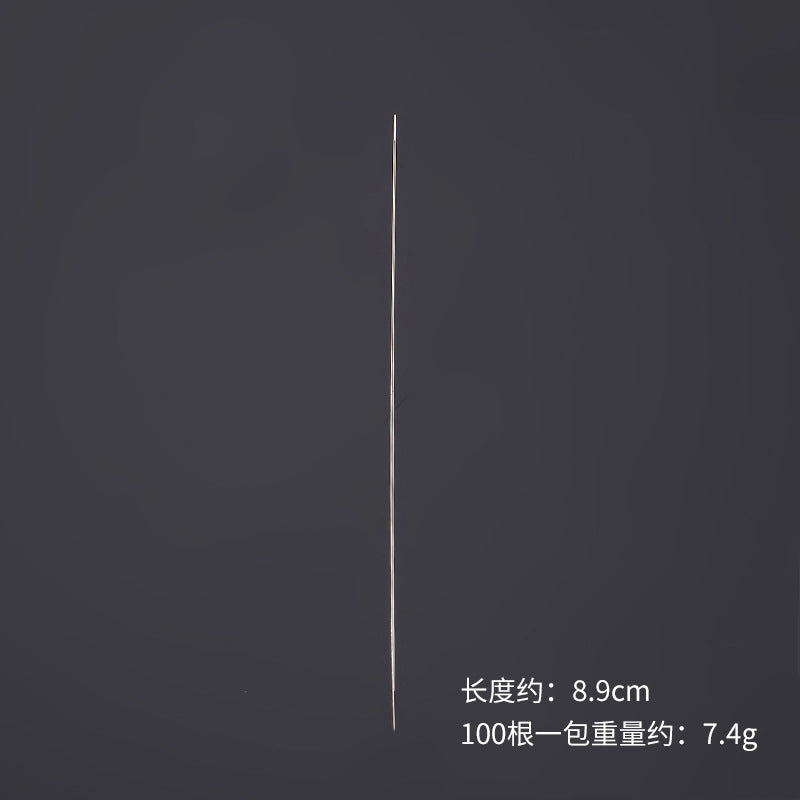 Diy beading tool for necklace making - open-end beading needle for jewelry accessories