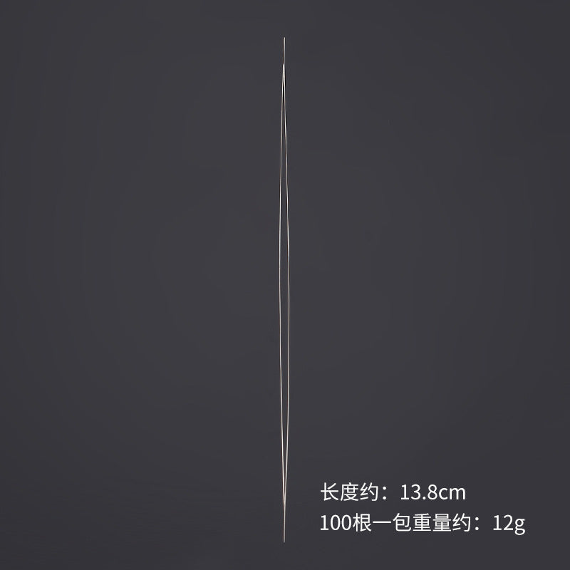 Diy beading tool for necklace making - open-end beading needle for jewelry accessories