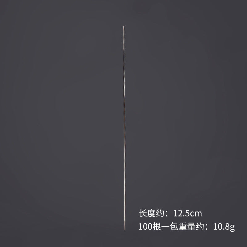 Diy beading tool for necklace making - open-end beading needle for jewelry accessories