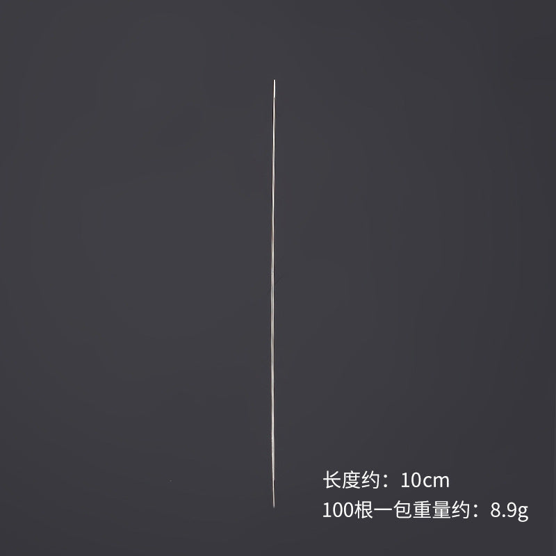 Diy beading tool for necklace making - open-end beading needle for jewelry accessories