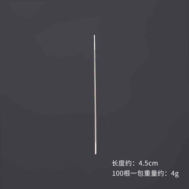 Diy beading tool for necklace making - open-end beading needle for jewelry accessories