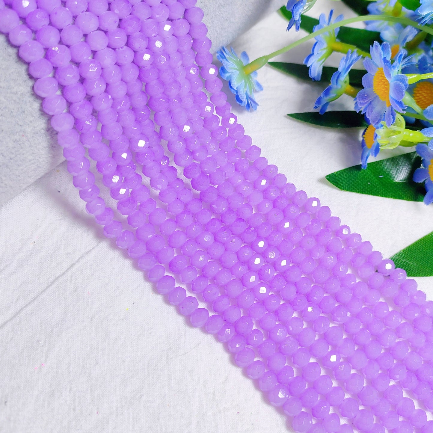 6mm K9 crystal glass flat beads 80pcs perstrand for DIY bracelet & necklace & keychain accessories