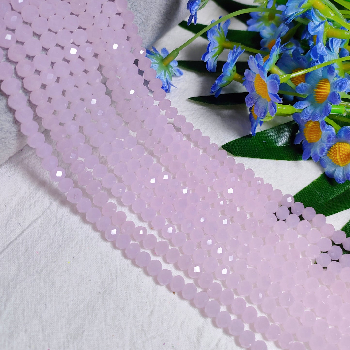 6mm K9 crystal glass flat beads 80pcs perstrand for DIY bracelet & necklace & keychain accessories