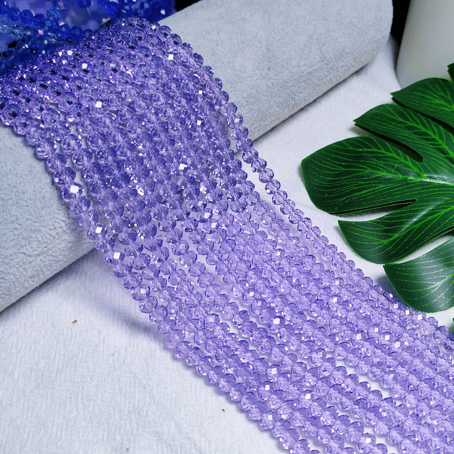 6mm K9 crystal glass flat beads 80pcs perstrand for DIY bracelet & necklace & keychain accessories