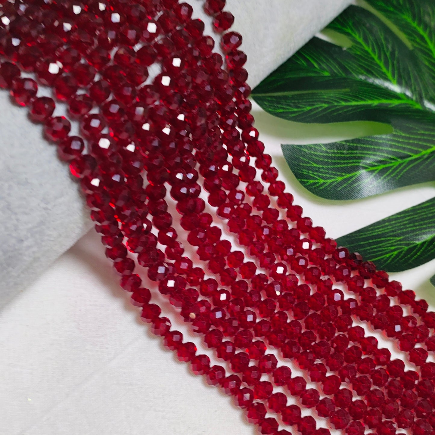 6mm K9 crystal glass flat beads 80pcs perstrand for DIY bracelet & necklace & keychain accessories