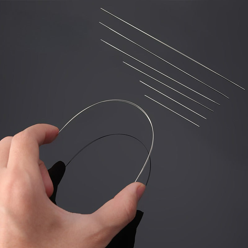 Diy beading tool for necklace making - open-end beading needle for jewelry accessories