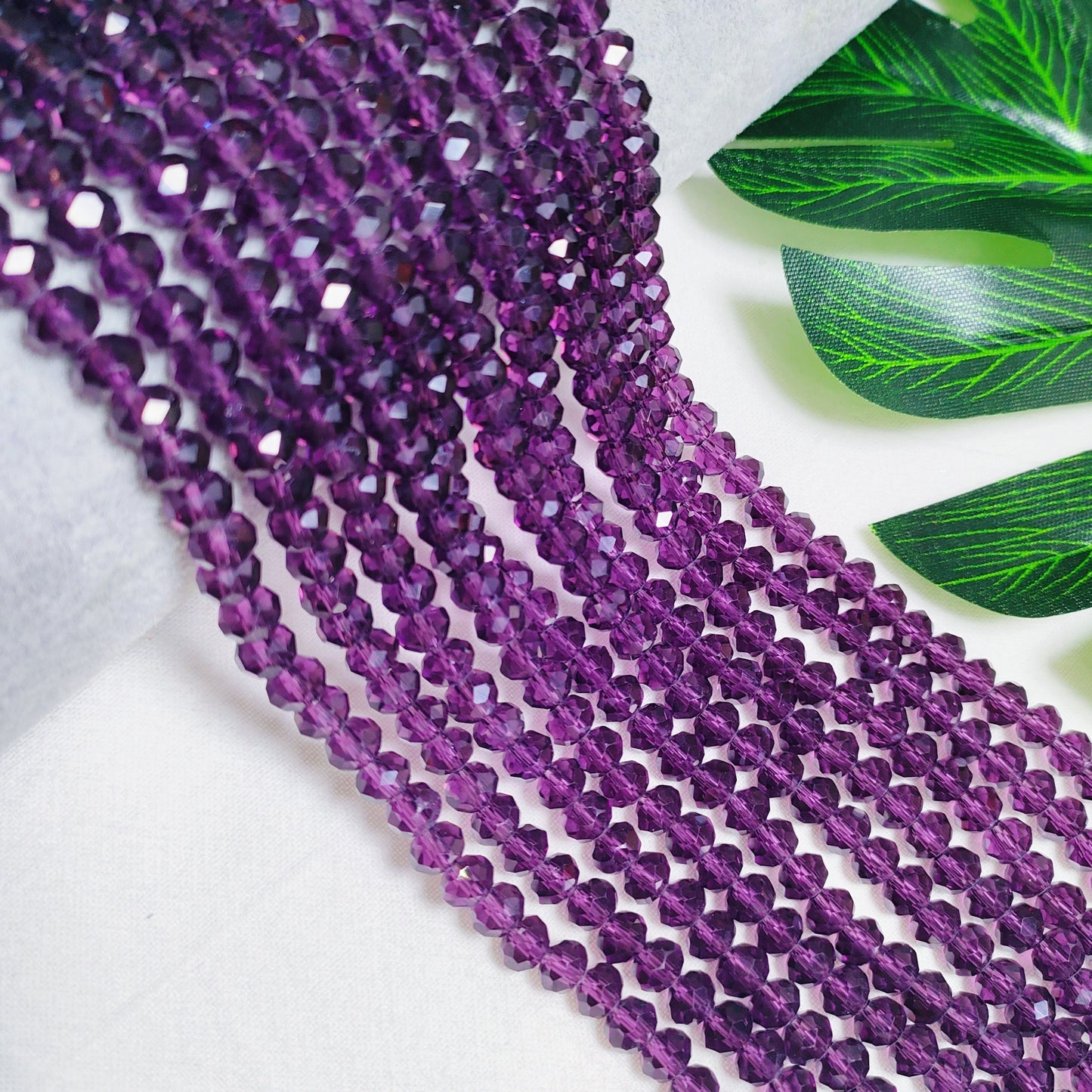 6mm K9 crystal glass flat beads 80pcs perstrand for DIY bracelet & necklace & keychain accessories