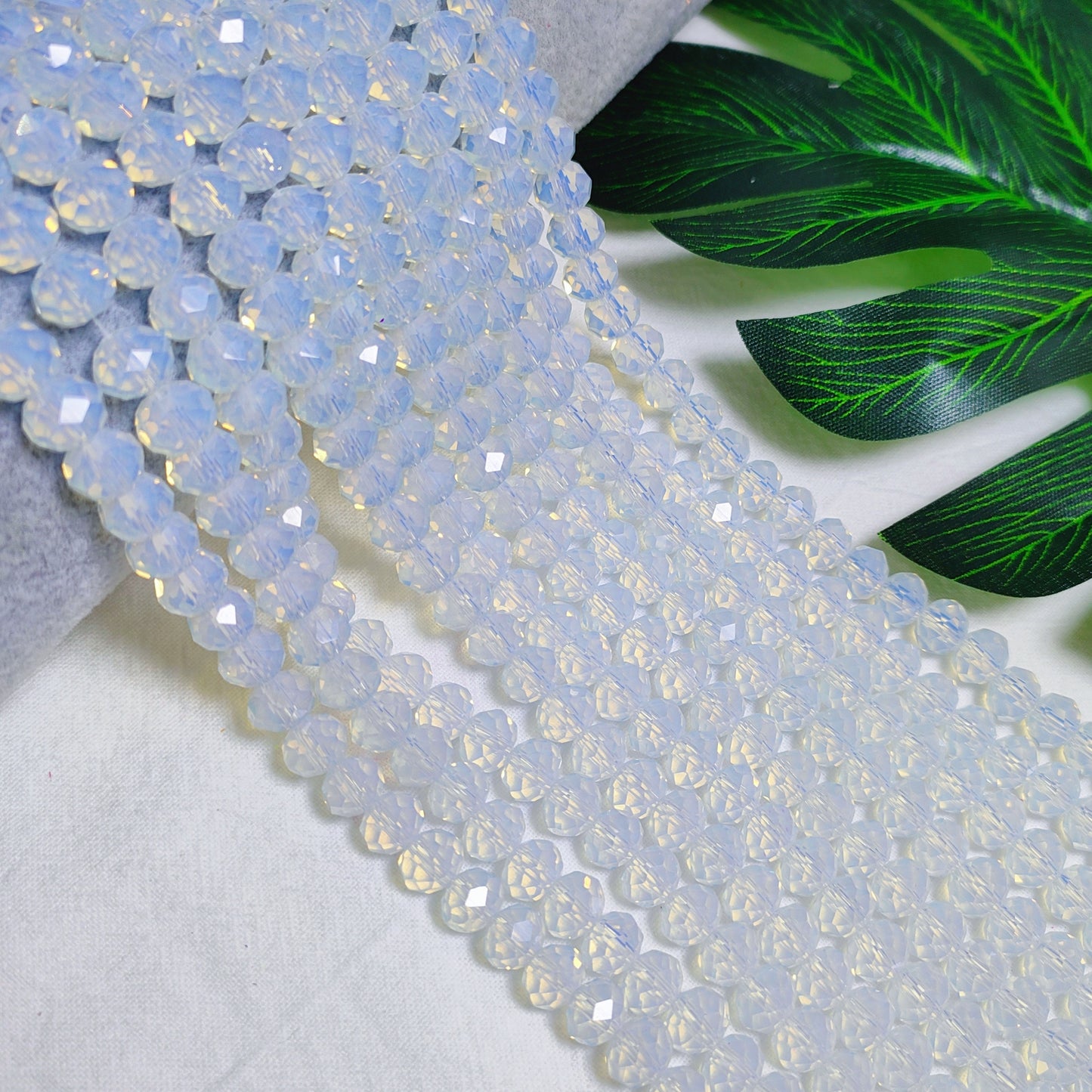 6mm K9 crystal glass flat beads 80pcs perstrand for DIY bracelet & necklace & keychain accessories