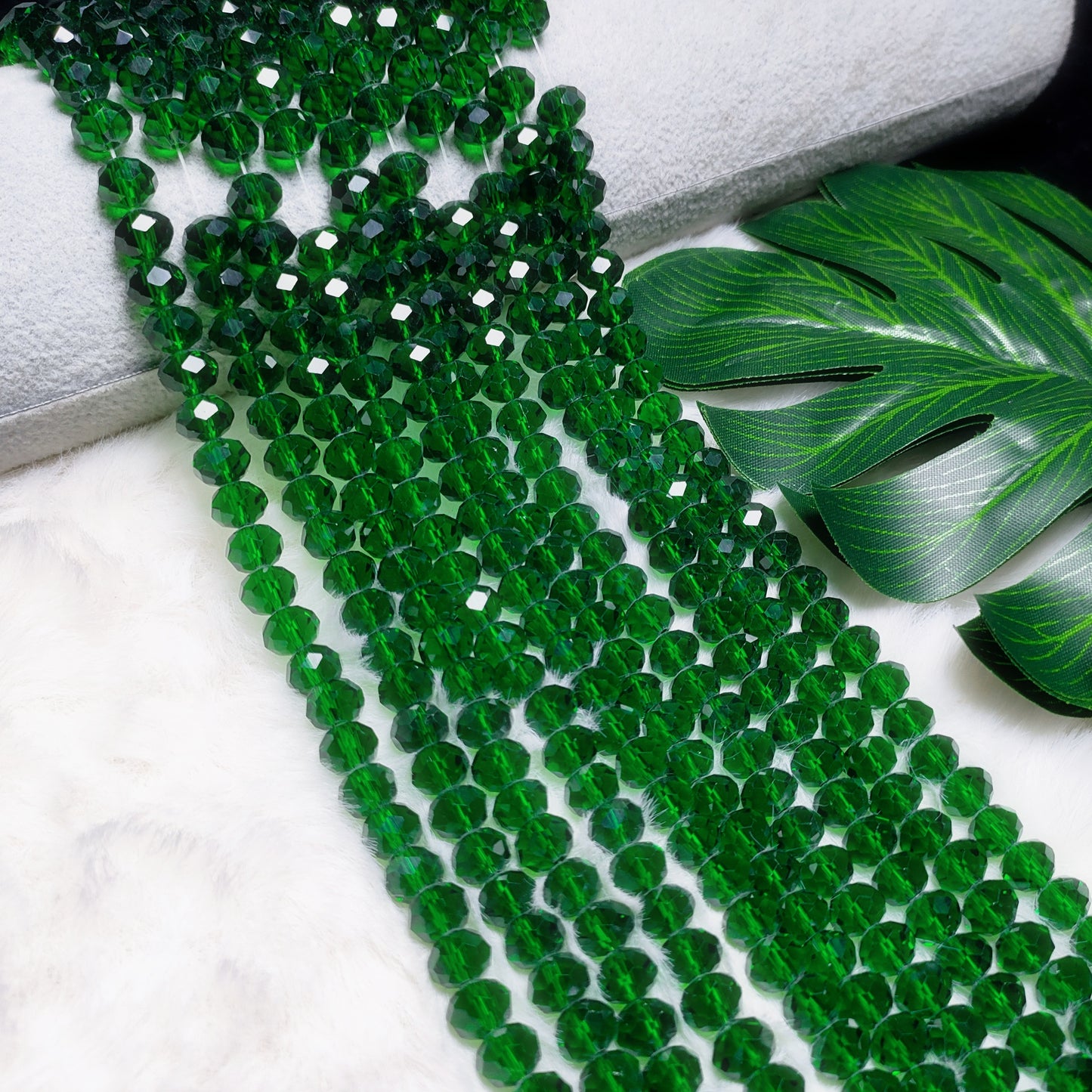 6mm K9 crystal glass flat beads 80pcs perstrand for DIY bracelet & necklace & keychain accessories