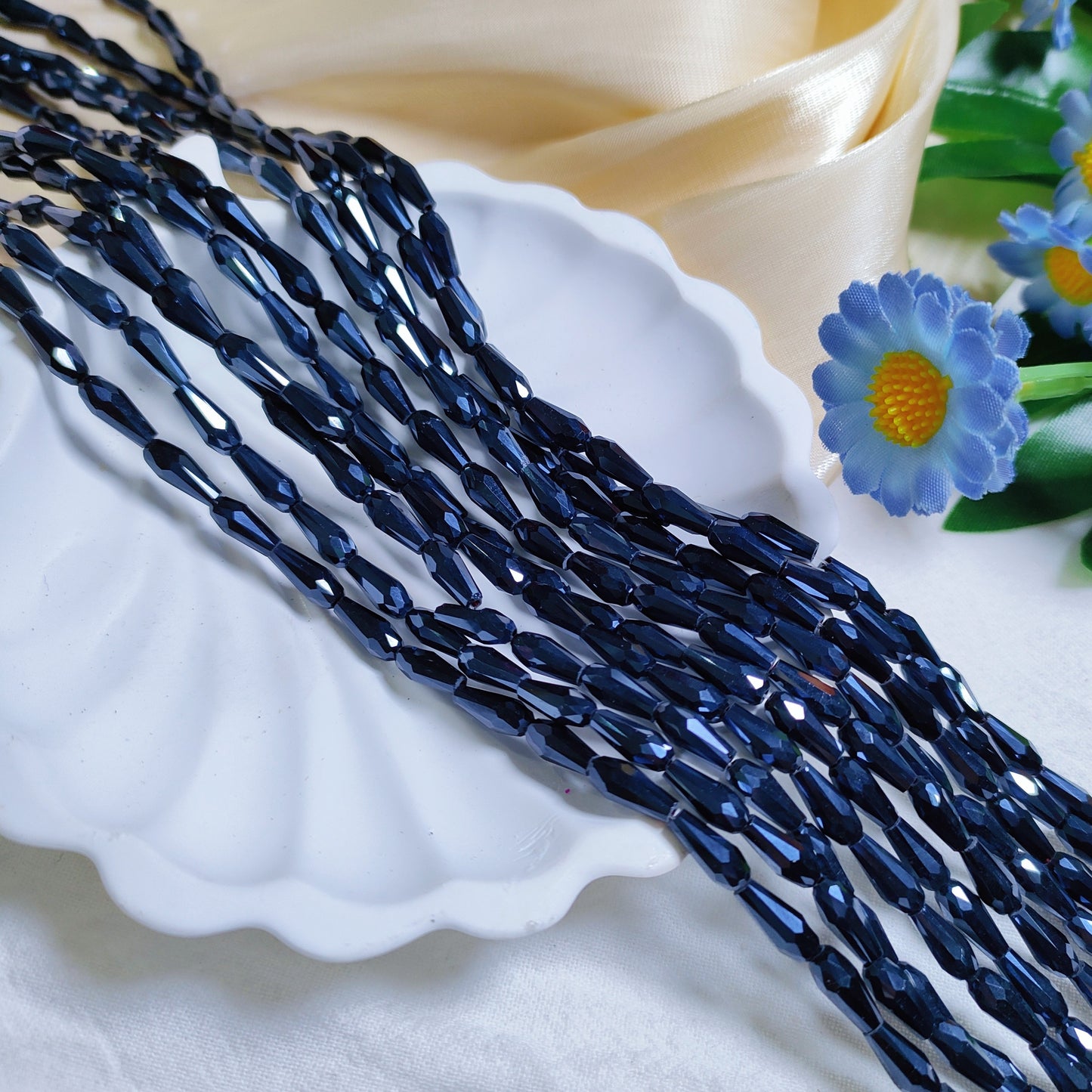 4*9mm K9 crystal glass tear drop beads70pcs per strand for DIY bracelet & necklace & keychainaccessories