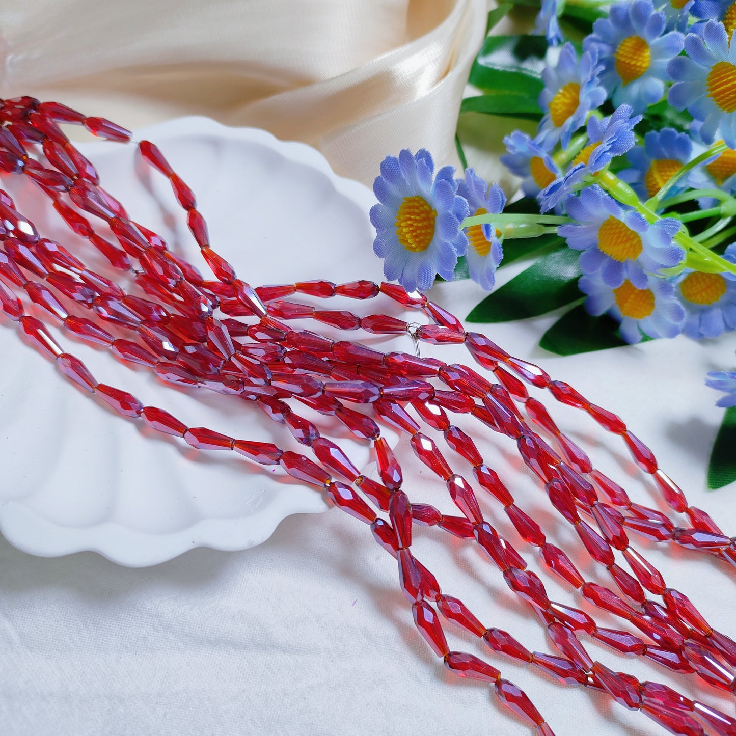 4*9mm K9 crystal glass tear drop beads70pcs per strand for DIY bracelet & necklace & keychainaccessories