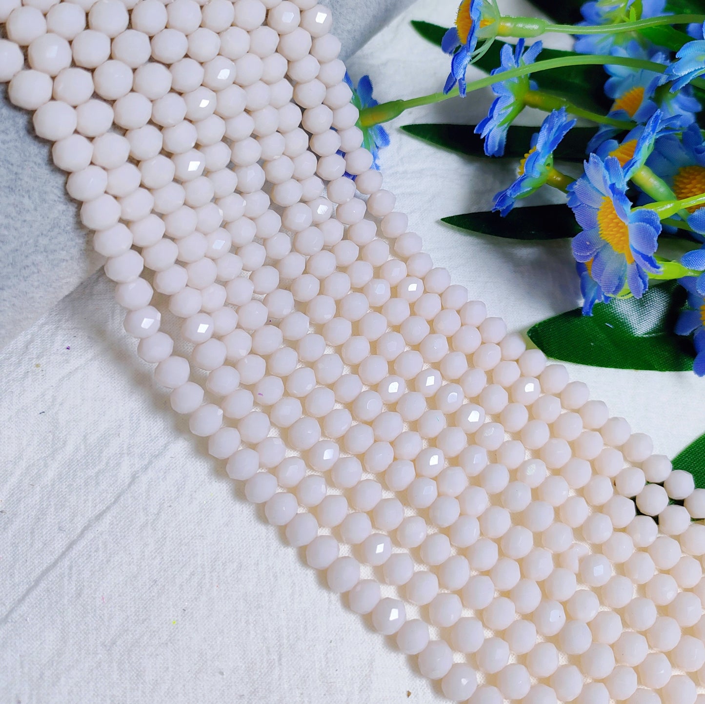 6mm K9 crystal glass flat beads 80pcs perstrand for DIY bracelet & necklace & keychain accessories