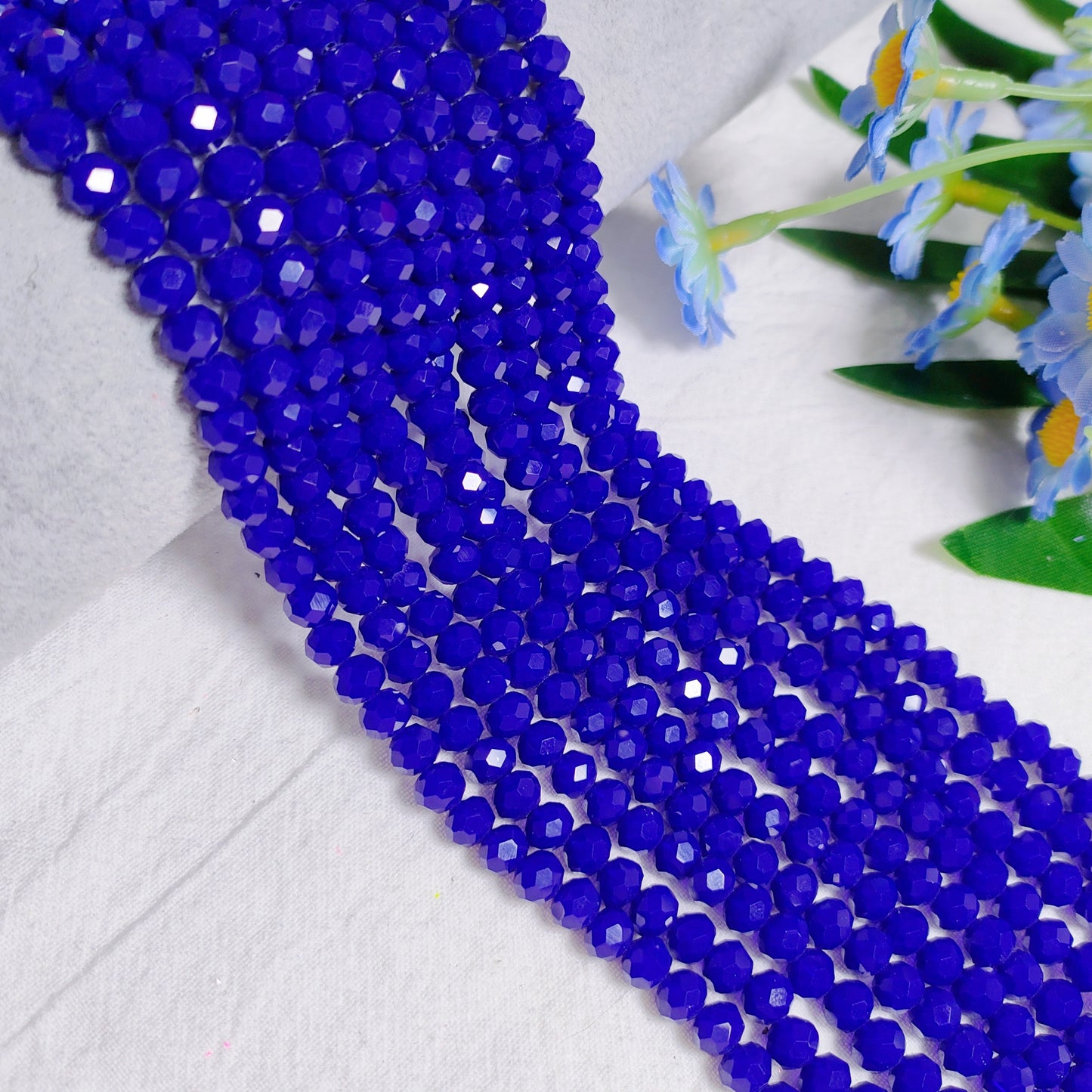 6mm K9 crystal glass flat beads 80pcs perstrand for DIY bracelet & necklace & keychain accessories