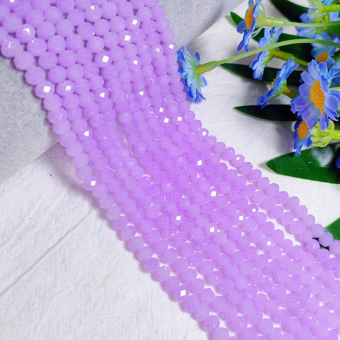 6mm K9 crystal glass flat beads 80pcs perstrand for DIY bracelet & necklace & keychain accessories
