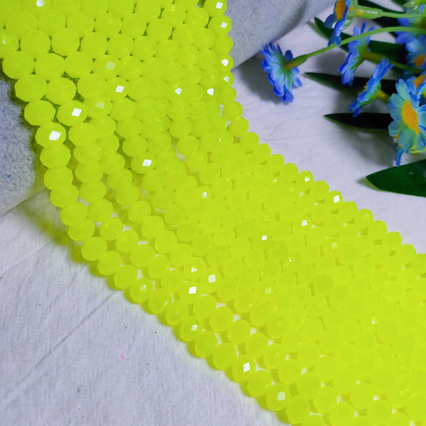 8mm K9 crystal glass flat beads 60pcs perstrand for DIY bracelet & necklace & keychain accessories