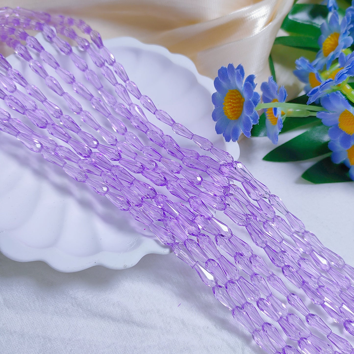 4*9mm K9 crystal glass tear drop beads70pcs per strand for DIY bracelet & necklace & keychainaccessories