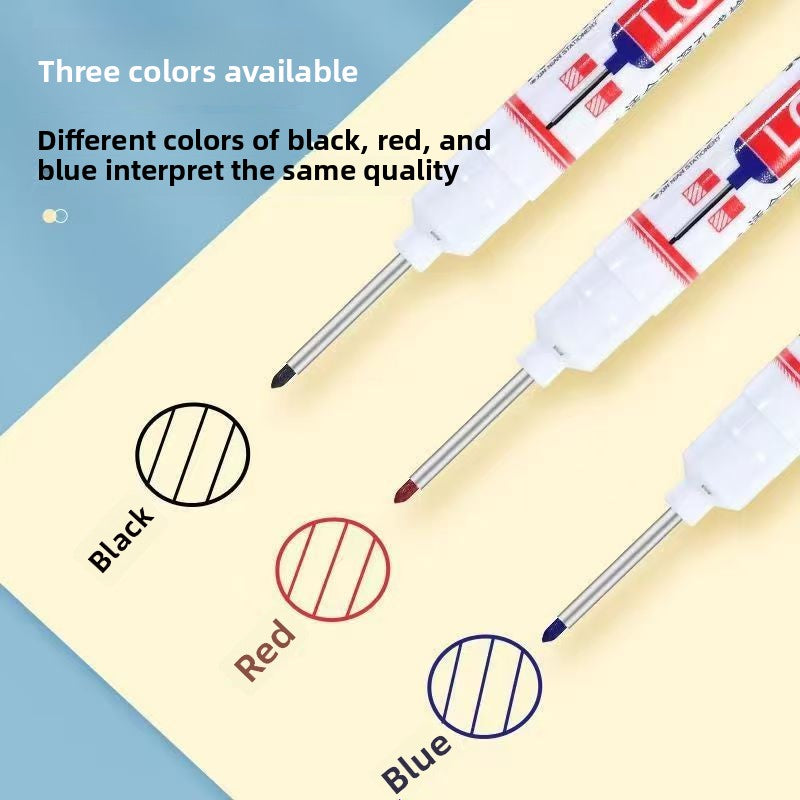 Long tipped marker pens&woodworkingpens&deep-mouthed tile marker pens&extended special oil-based marker pens&bathroom installation pens